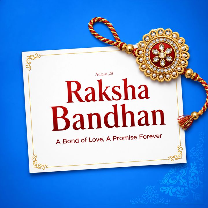 Raksha Bandhan 30 poster design