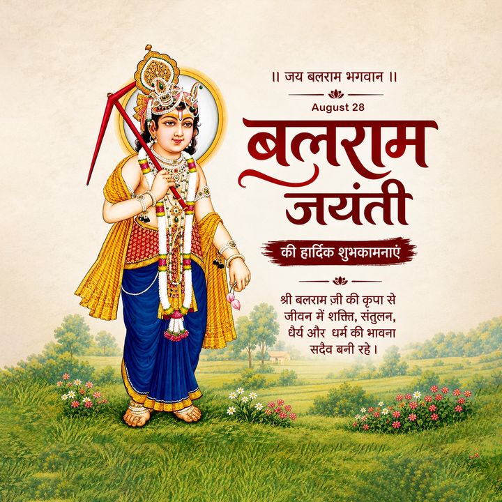 Balram Jayanti 3 poster design