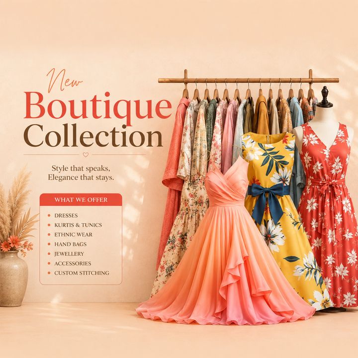 Tailor / Boutique 8 poster design