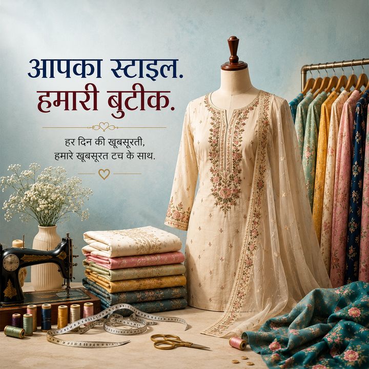 Tailor / Boutique 20 poster design