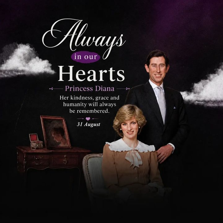 Princess Diana 6 poster design