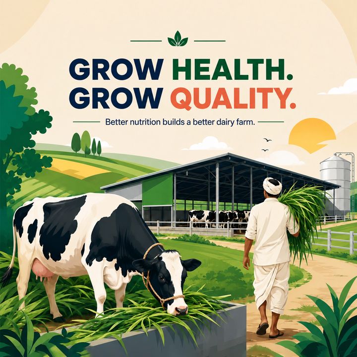 Dairy Farm 5 poster design