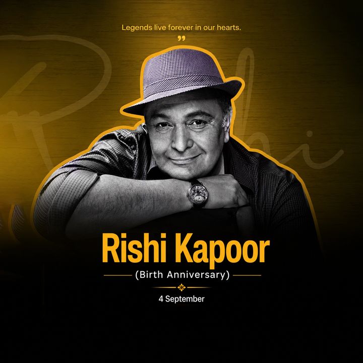 Rishi Kapoor 2 poster design