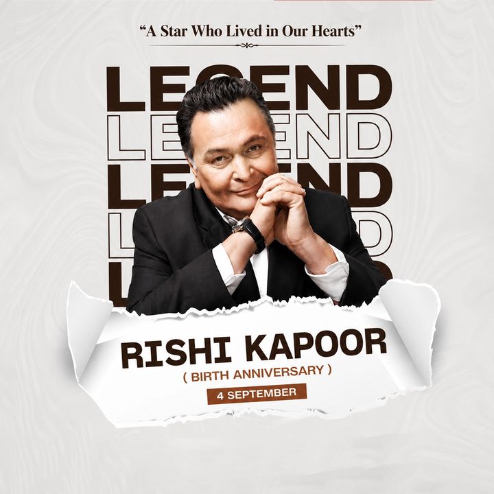 Rishi Kapoor 6 poster design