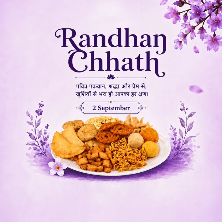 Randhan Chhath 4 poster design