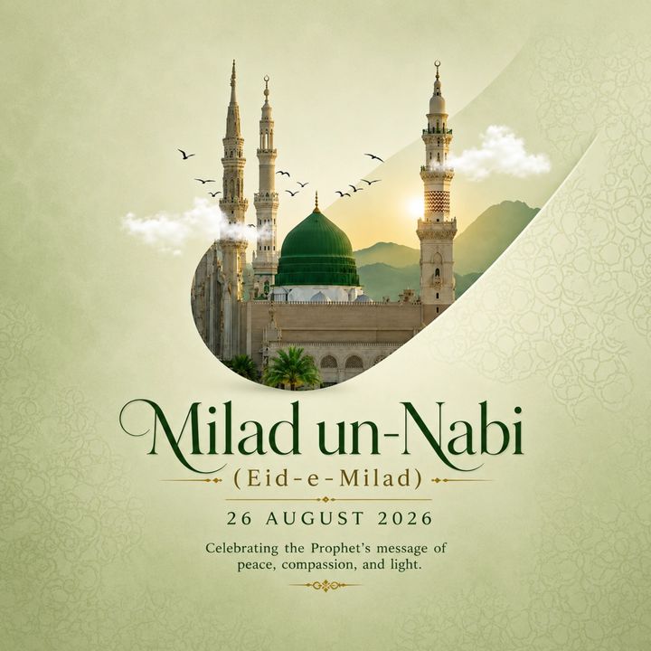 Milad Un Nabi 4 poster design