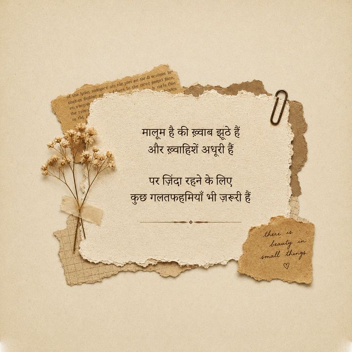 Shayari & Status 4 poster design