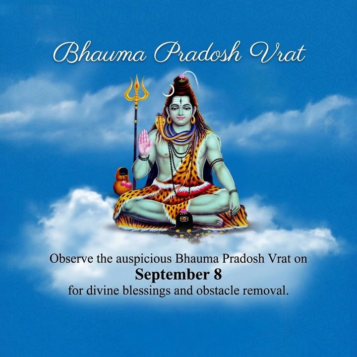 Bhauma Pradosh Vrat 1 poster design