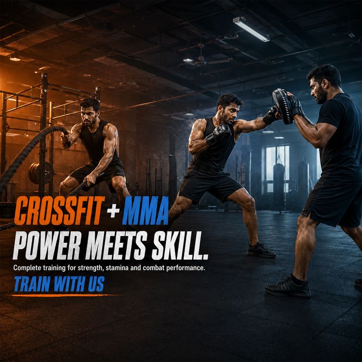 Crossfit / Mma Training 4 poster design