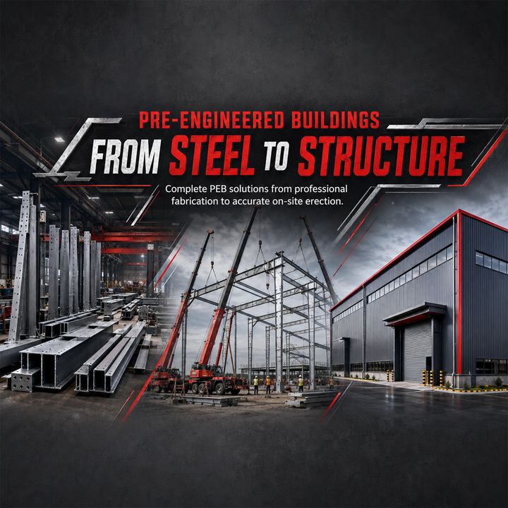 Pre Engineered Buildings 3 poster design