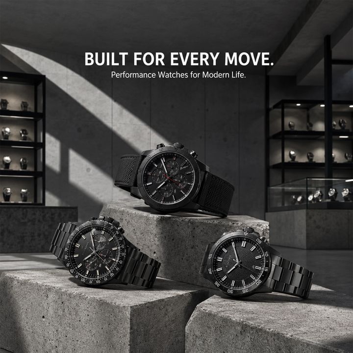 Watches 2 poster design