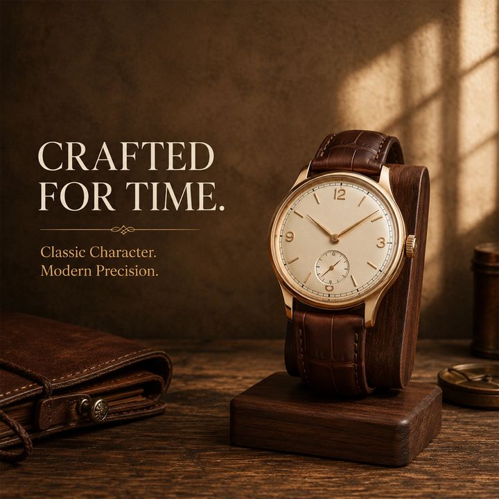 Watches 4 poster design