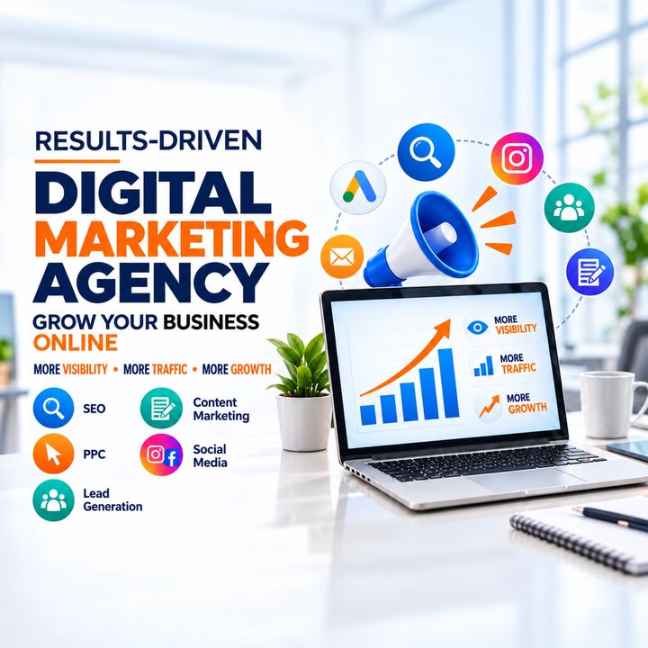 Digital Marketing Agency 1 poster design