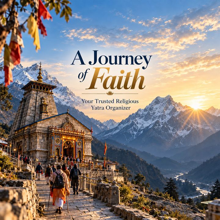 Religious Yatra Organizer 1 poster design