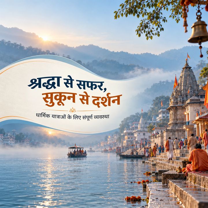 Religious Yatra Organizer 4 poster design