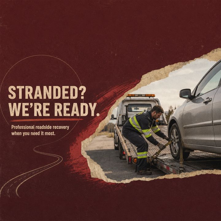 Towing Service 5 poster design