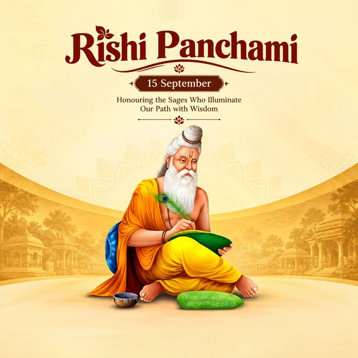 Rishi Panchami 2 poster design
