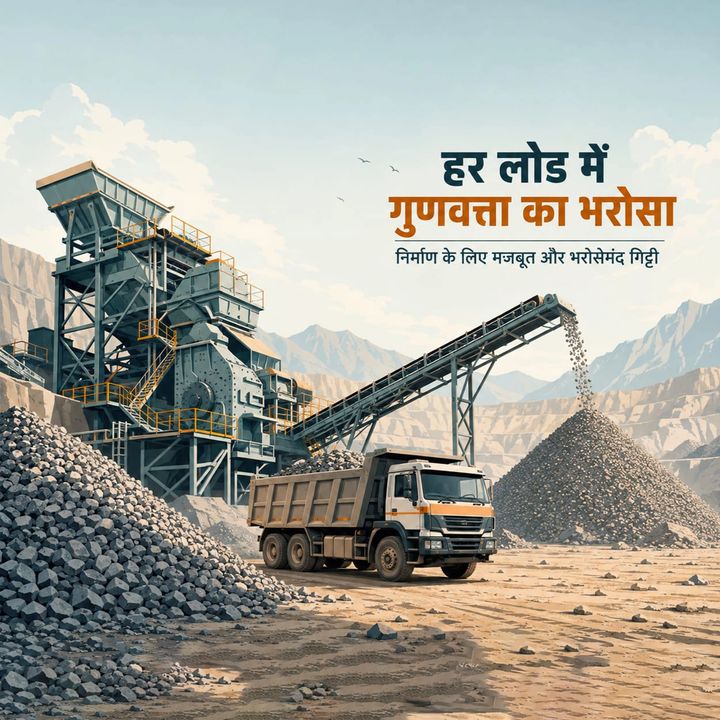 Stone Crusher / Gitti Supplier 4 poster design