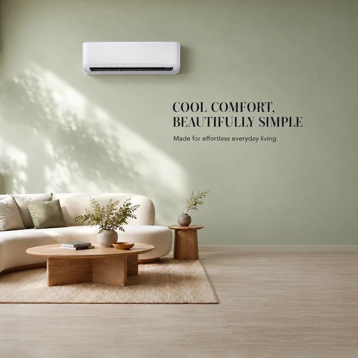 Air Conditioners 4 poster design