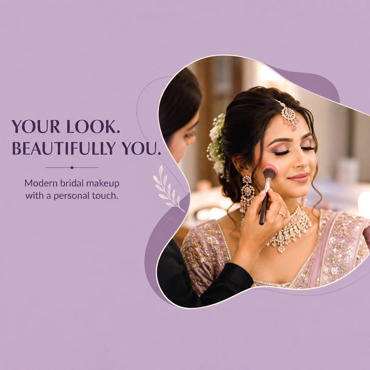 Bridal Makeup Artist 4 poster design