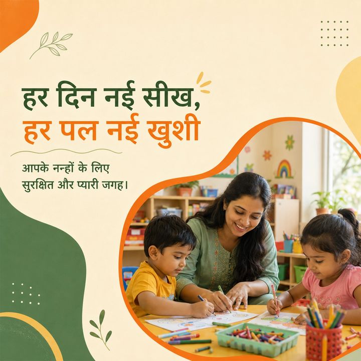 Day Care Centre 1 poster design