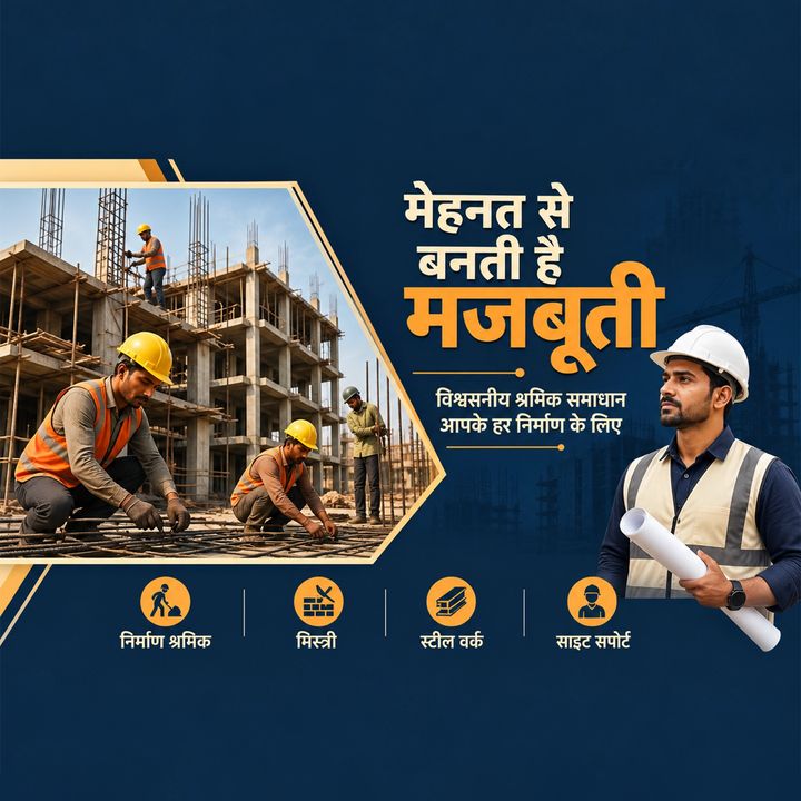 Labour Contractor 3 poster design