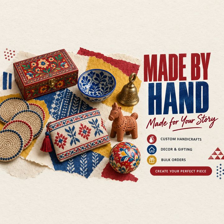 Handicrafts 4 poster design