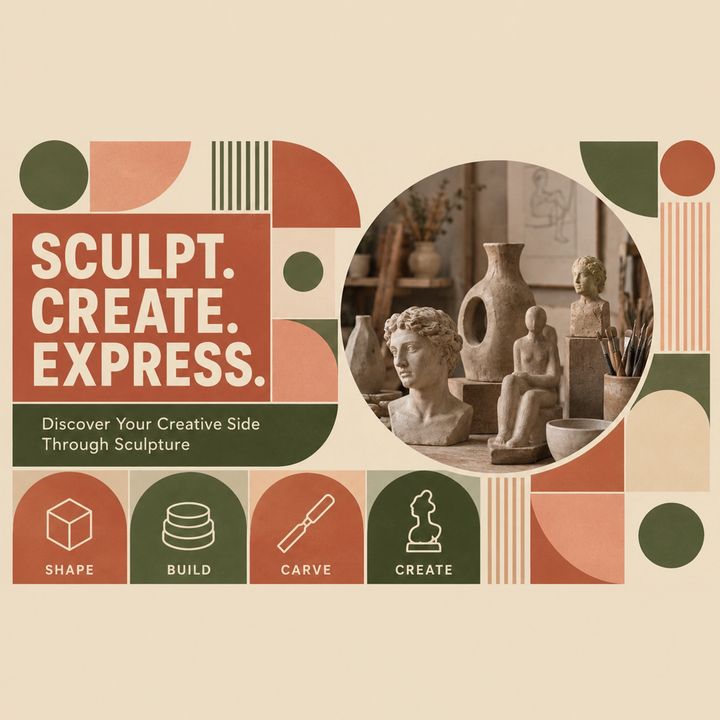 Sculptor Classes 4 poster design