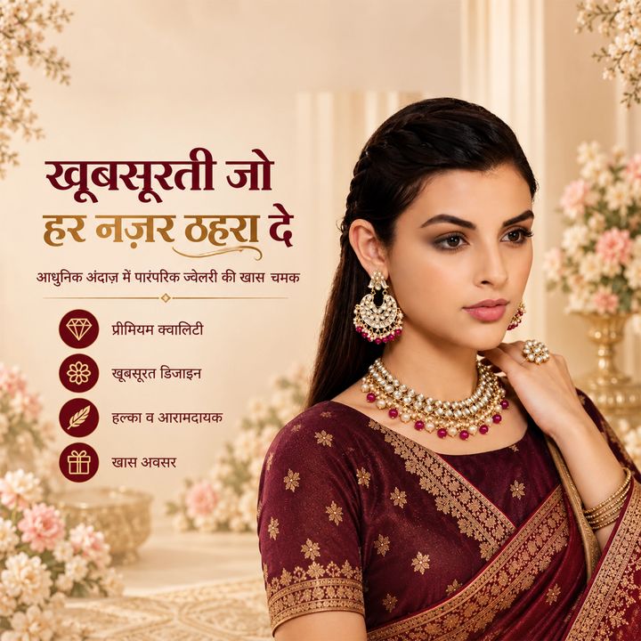 Bangles & Artificial Jewellery 3 poster design