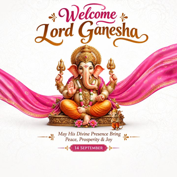Ganesh Chaturthi 27 poster design