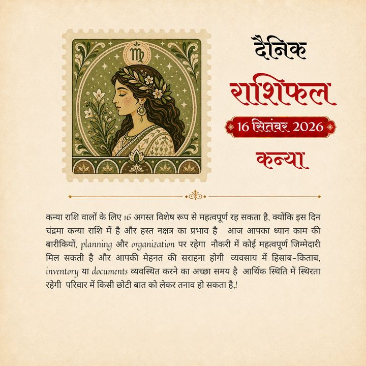 Daily Horoscope 5 poster design