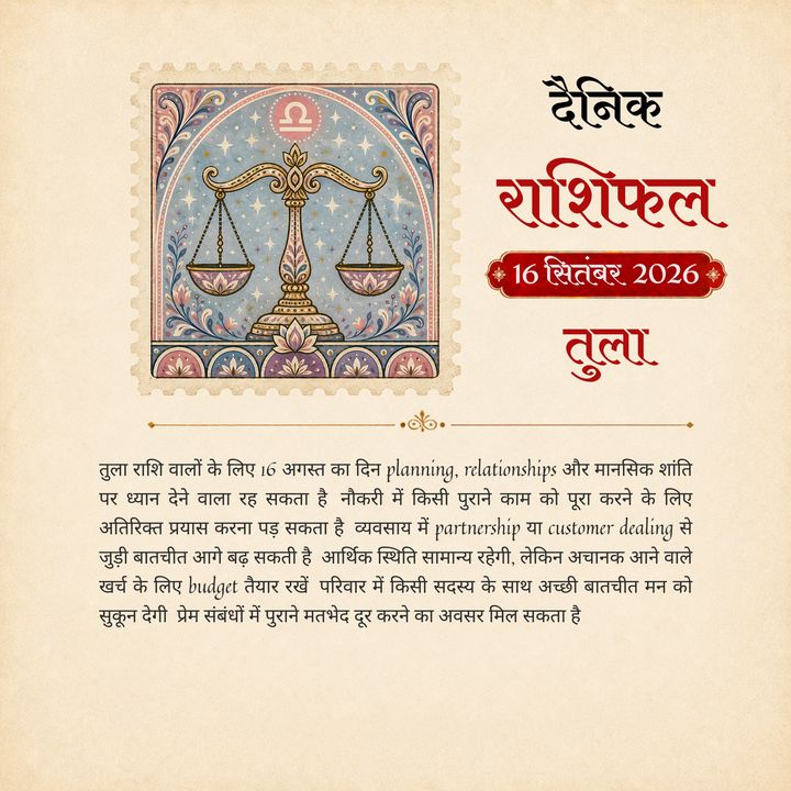 Daily Horoscope 12 poster design