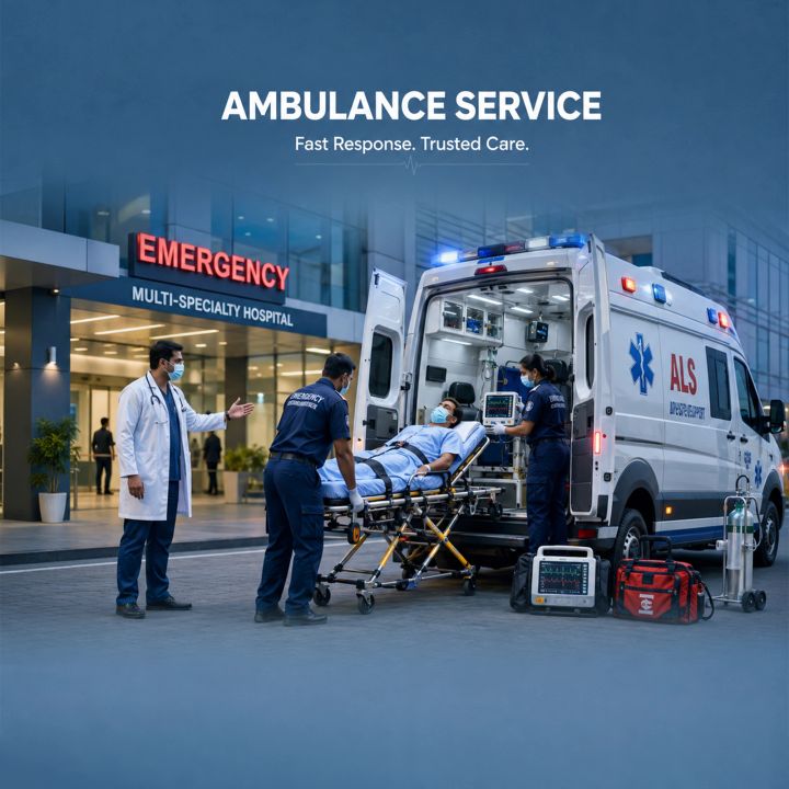 Ambulance Service 14 poster design