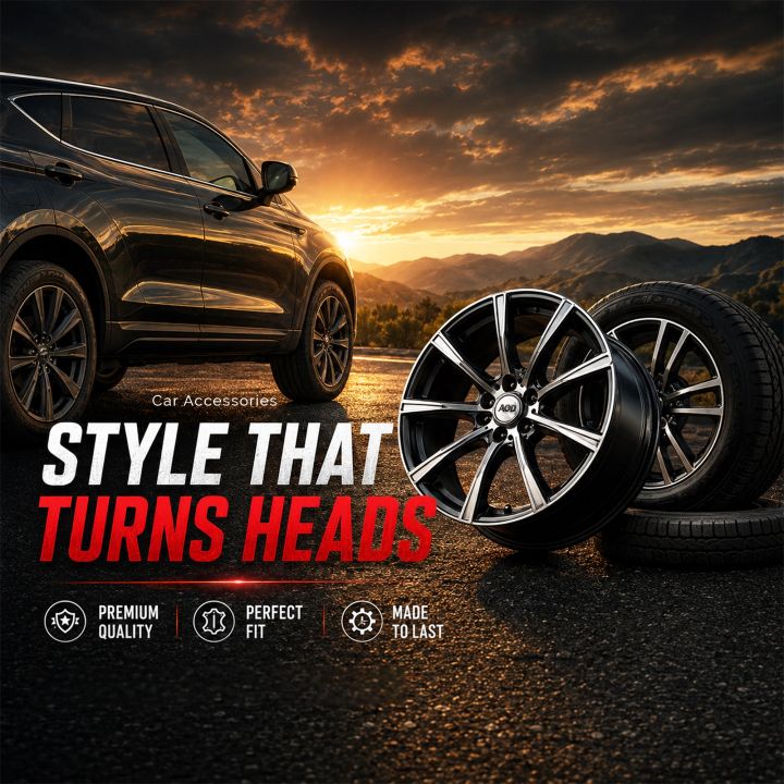 Car Accessories 08 poster design