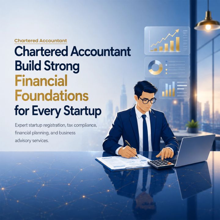 Chartered Accountant 02 poster design