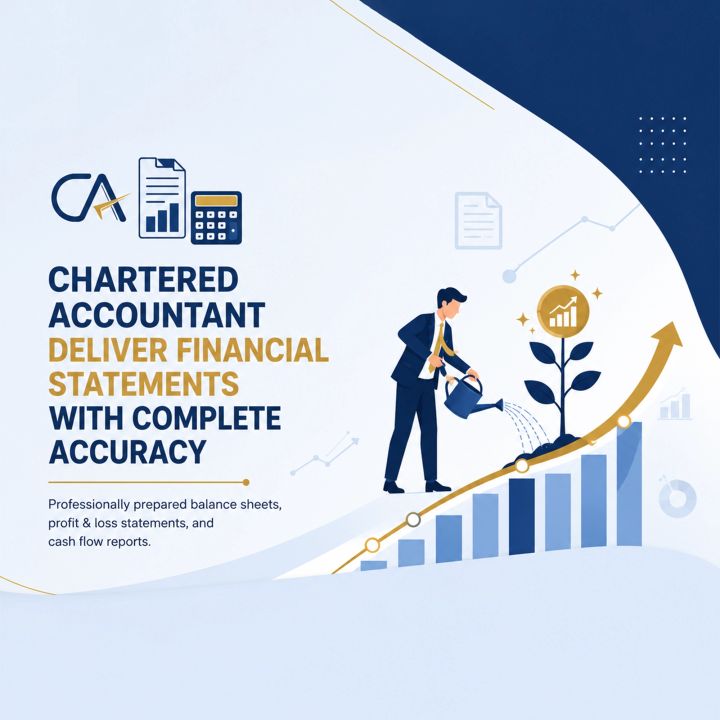 Chartered Accountant 06 poster design