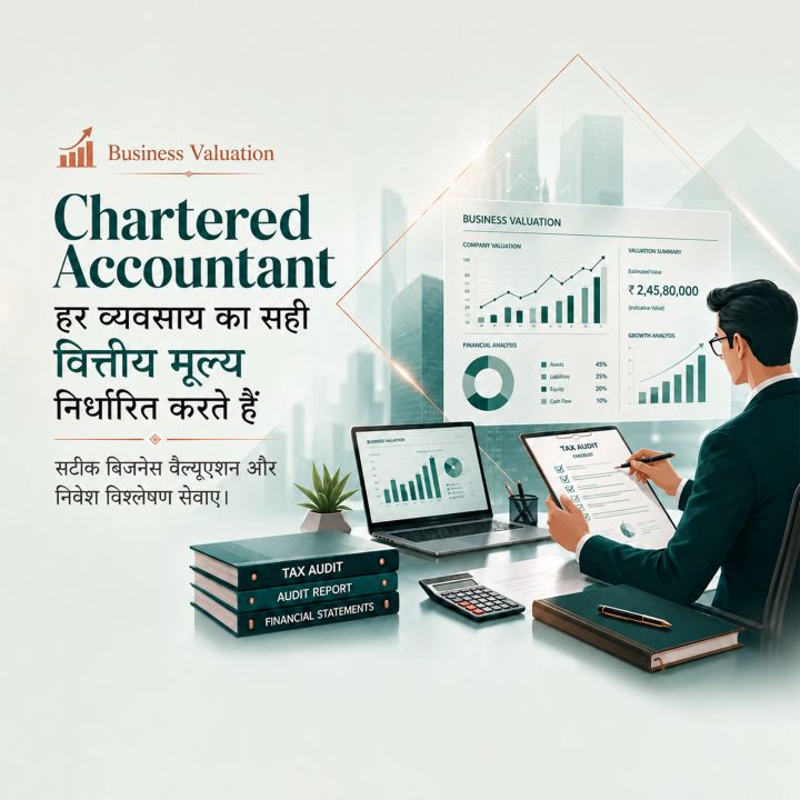 Chartered Accountant 12 poster design