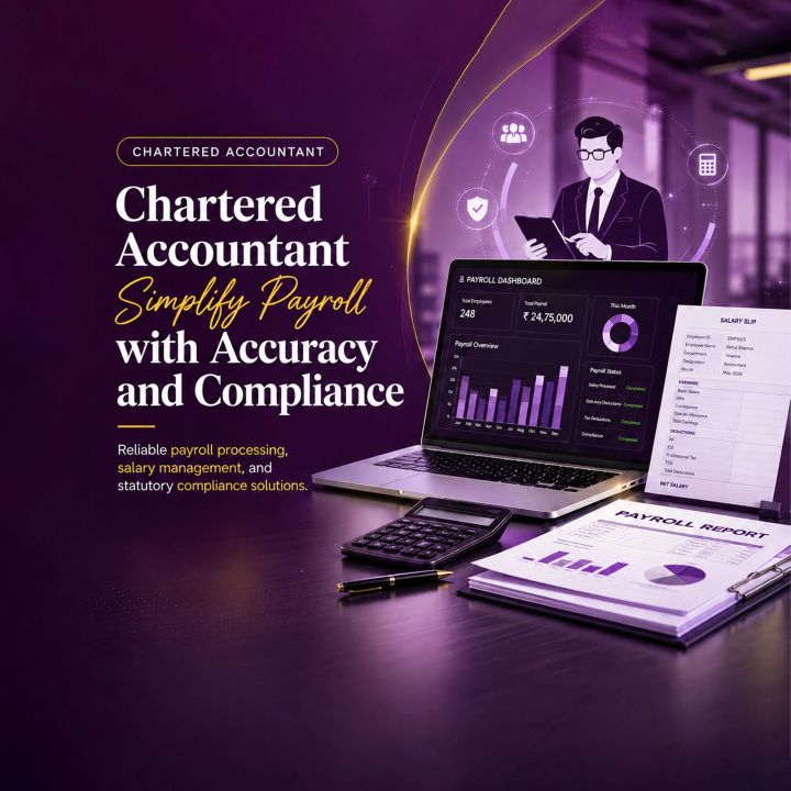 Chartered Accountant 15 poster design