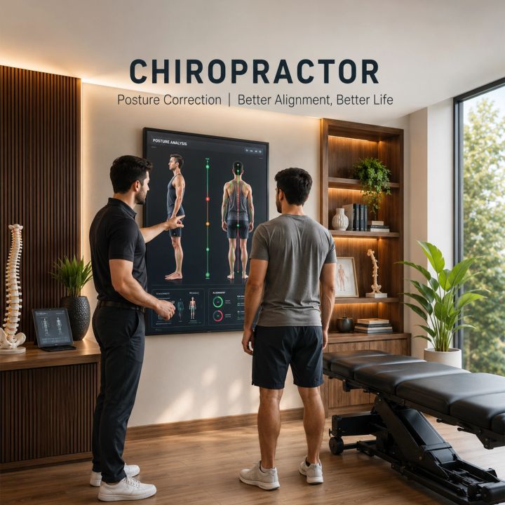 Chiropractor 09 poster design