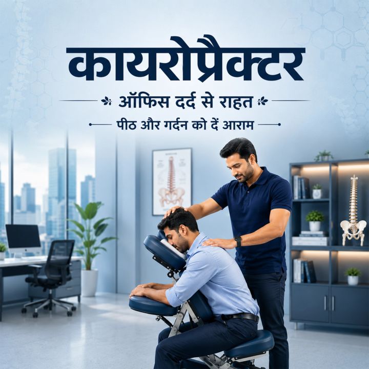 Chiropractor 10 poster design