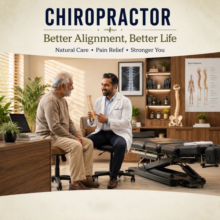 Chiropractor 12 poster design