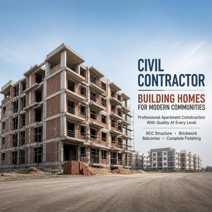 Civil Contractor 18 poster design