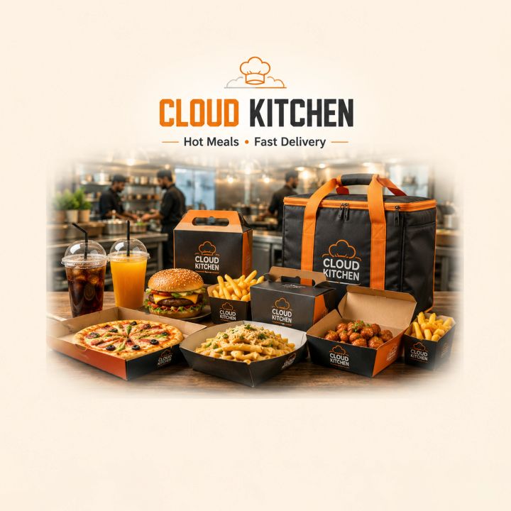 Cloud Kitchen 10 poster design