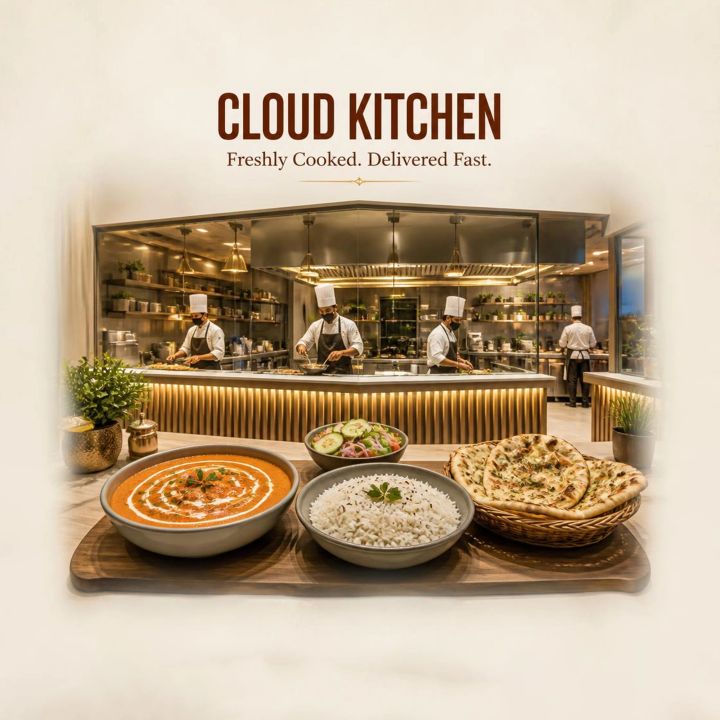 Cloud Kitchen 11 poster design