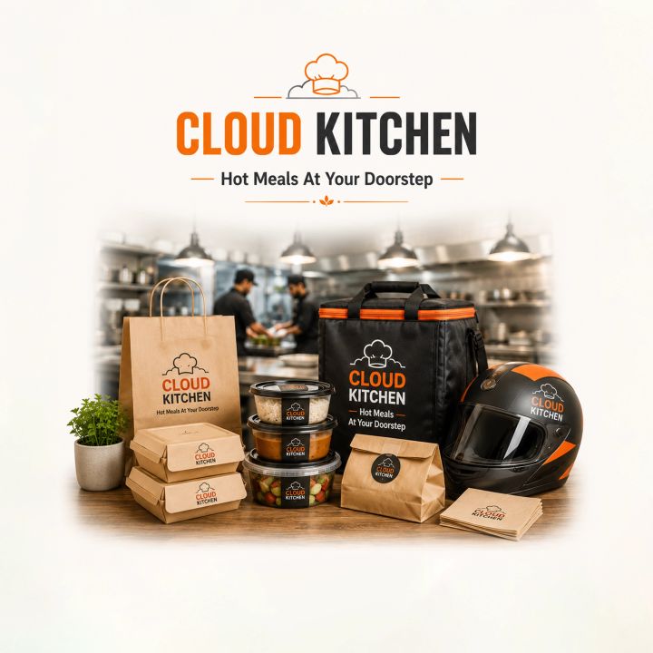 Cloud Kitchen 12 poster design
