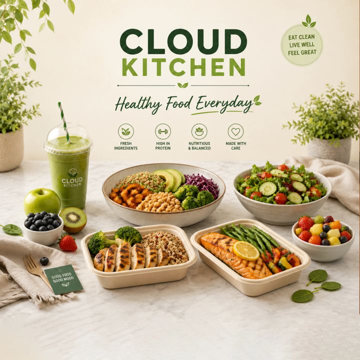 Cloud Kitchen 15 poster design