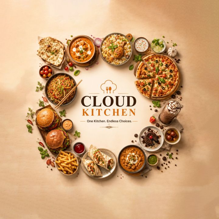 Cloud Kitchen 22 poster design