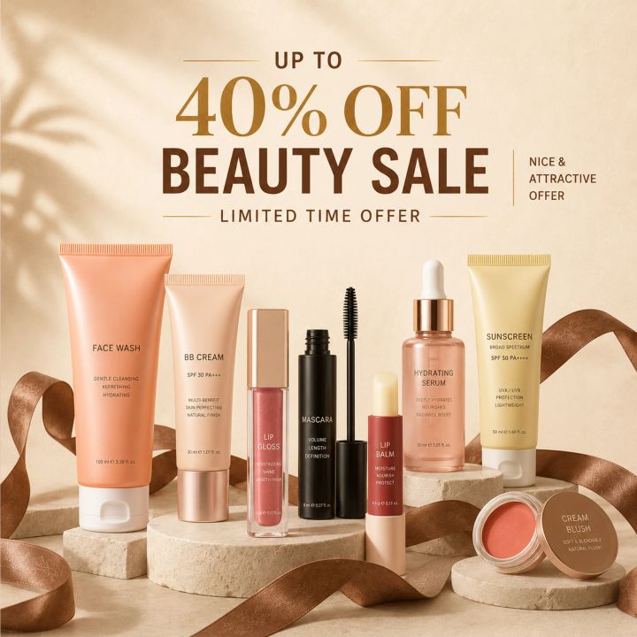 Cosmetics Store 03 poster design
