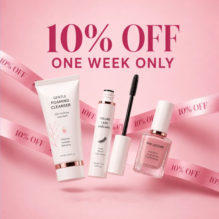 Cosmetics Store 08 poster design