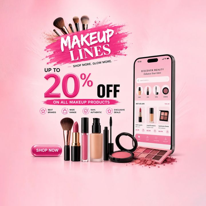 Cosmetics Store 09 poster design